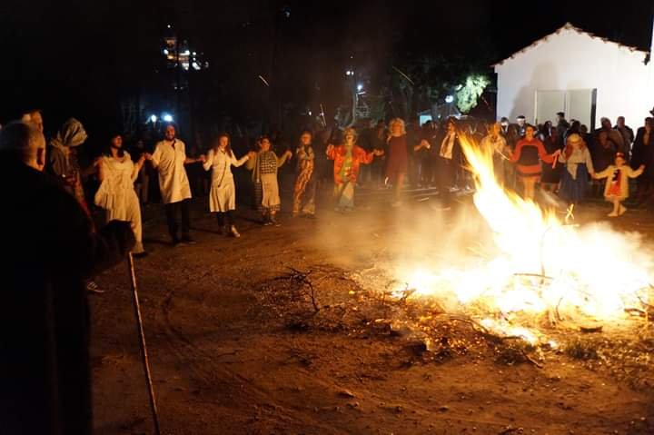 Άναψαν και φέτος τον Αφανό στην Κερασιά