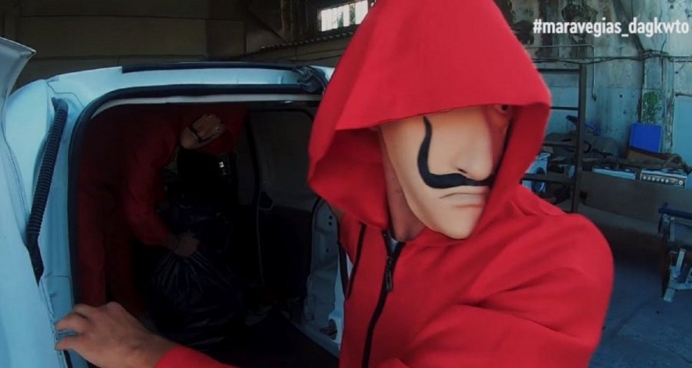 Το "La Casa de Papel" σποτ του Κ. Μαραβέγια 