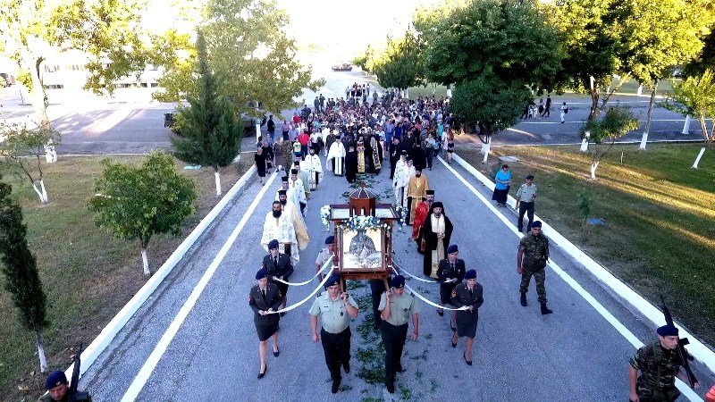 Η κάρα του Οσίου Δαυίδ στο 304 ΠΕΒ