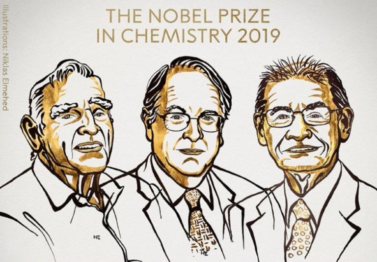 Σε τρεις επιστήμονες για τις μπαταρίες ιόντων λιθίου το Νόμπελ Χημείας