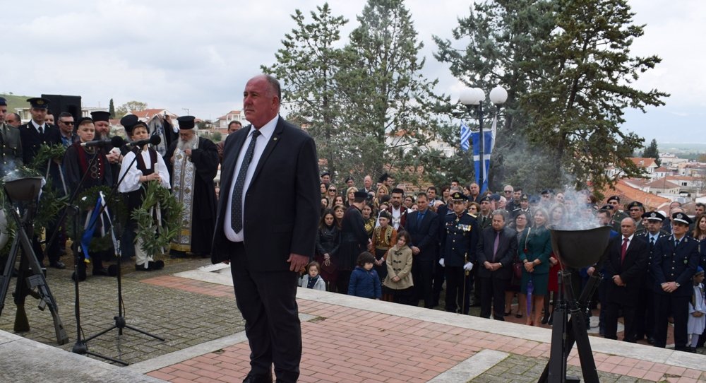 Μήνυμα Δημάρχου Ρήγα Φεραίου για την 25η Μαρτίου