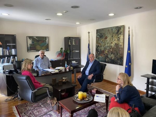 Συνάντηση εργασίας στο Υπουργείο Εσωτερικών
