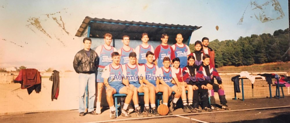 Τμήμα μπάσκετ Γ.Σ. Βελεστίνου (1995-1996)