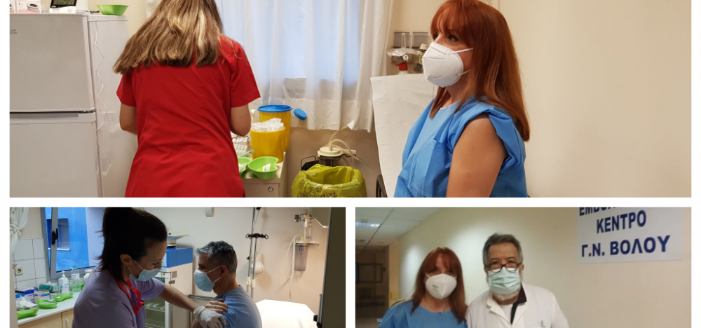 Ξεκίνησε ο εμβολιασμός των υγειονομικών στο Αχιλλοπούλειο
