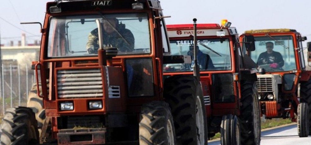 Μηχανοκίνητη πορεία αγροτών σήμερα στον Βόλο