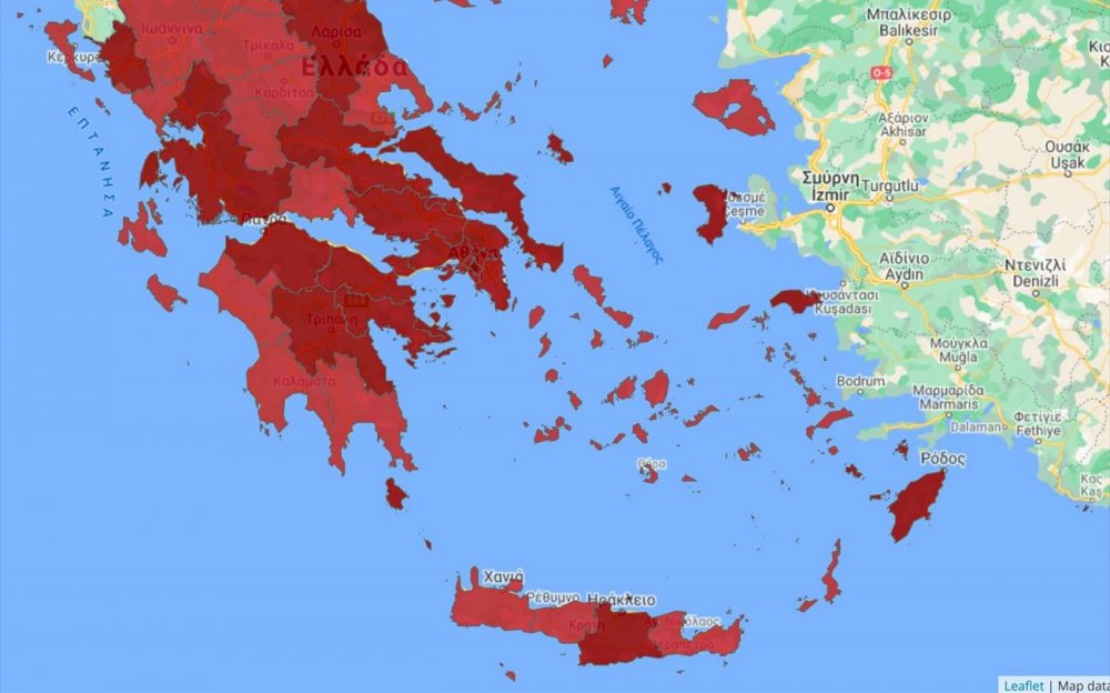 ΕΟΔΥ: 50 νέα κρούσματα κορωνοϊού στην Μαγνήσια - 4 στις Σποράδες