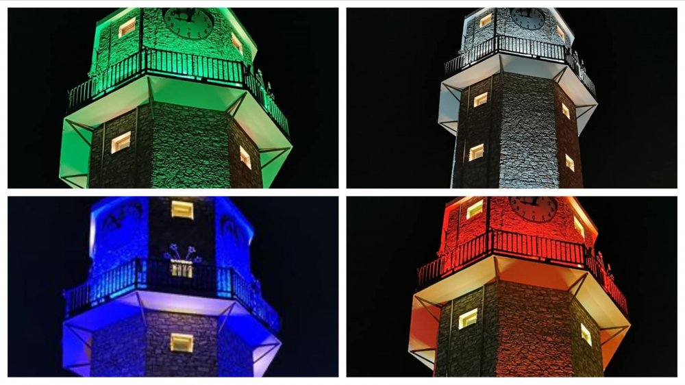 Πρεμιέρα φωτισμού για τον Πύργο του Ρολογιού!