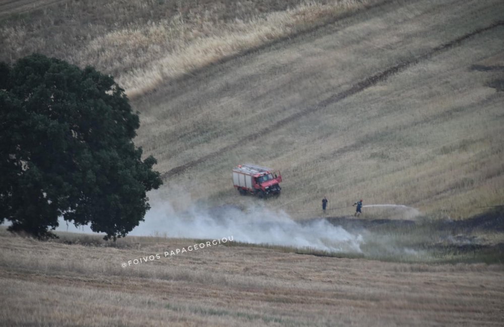 Μεγάλη πυρκαγιά βρέθηκε κοντά στα όρια του Δήμου 