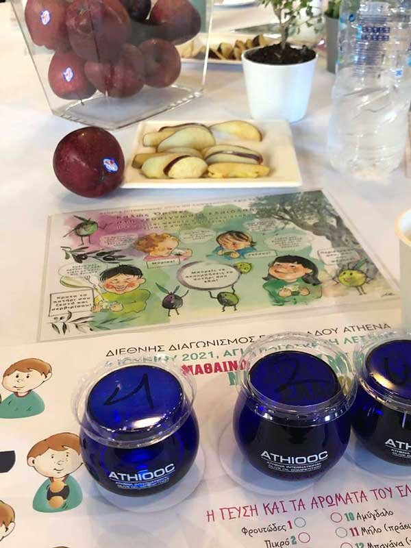 Μήλα ΖΑΓΟΡΙΝ ΚΑΙ Διεθνής Διαγωνισμός Ελαιολάδου "ΑΤΗΕΝΑ 2021"