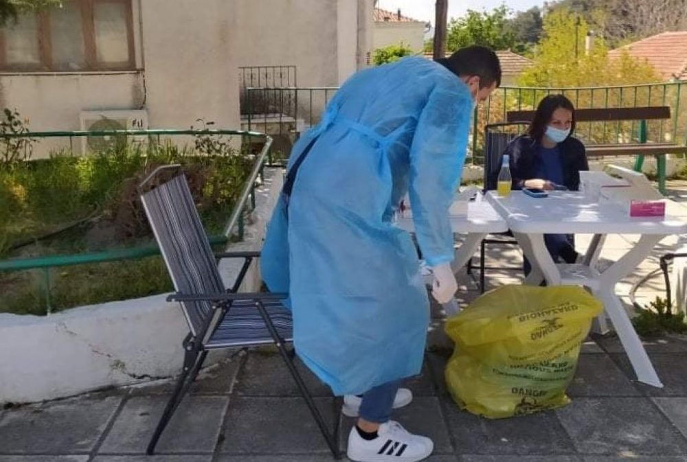 Rapid test σήμερα στο Βελεστίνο 