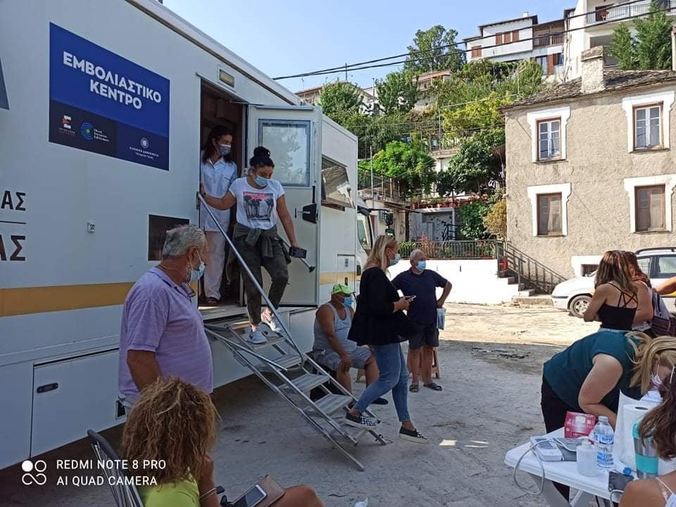 Από Κεραμίδι και Κανάλια ξεκίνησαν οι "κινητοί εμβολιασμοί" στον Δήμο 