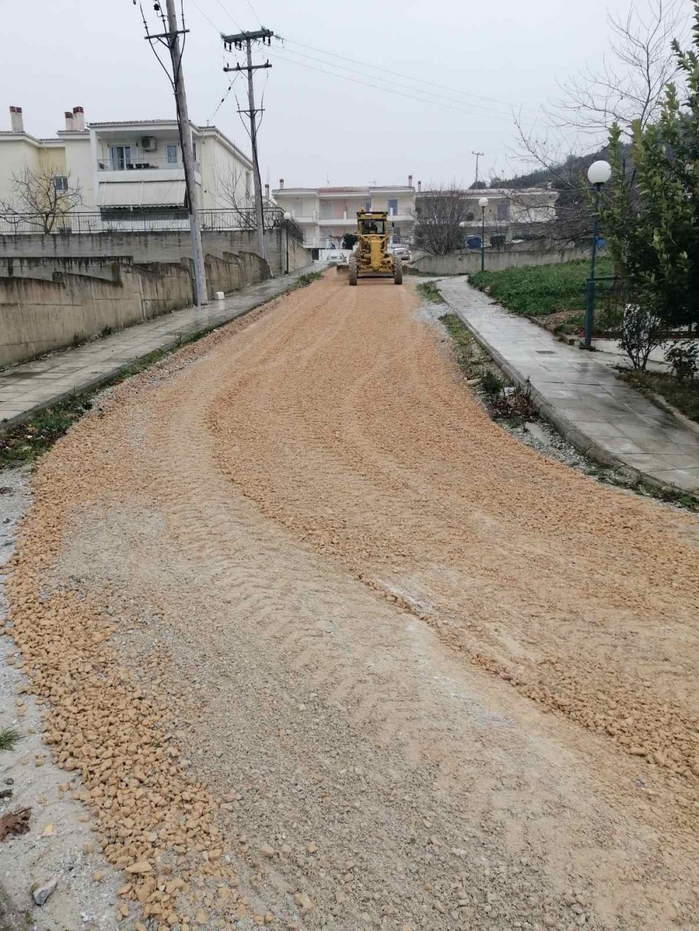 "Συνεχίζονται οι παρεμβάσεις για τις ζημιές του Διομήδη"