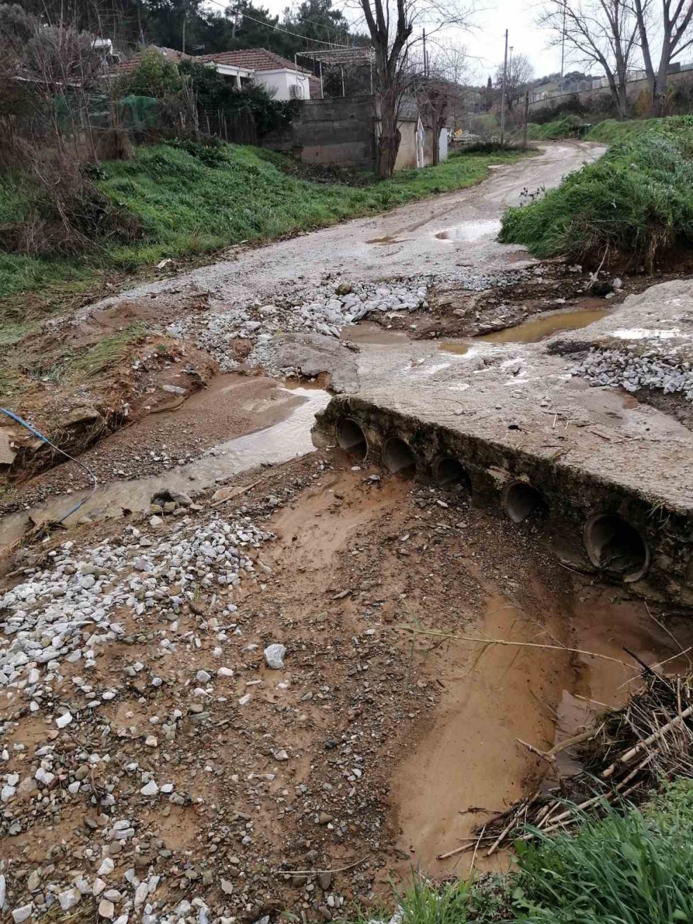 "Συνεχίζονται οι παρεμβάσεις για τις ζημιές του Διομήδη"