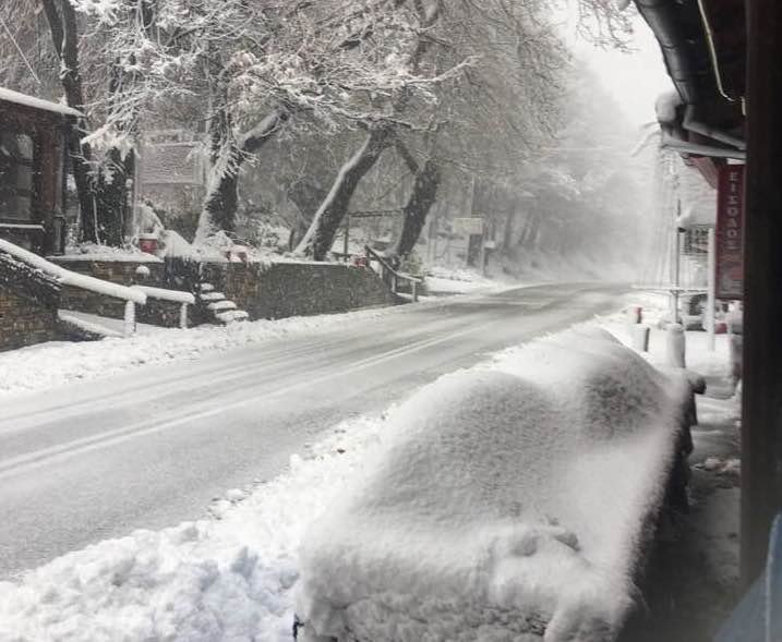 Μαγνησία: Πού χρειάζονται αντιολισθητικές αλυσίδες