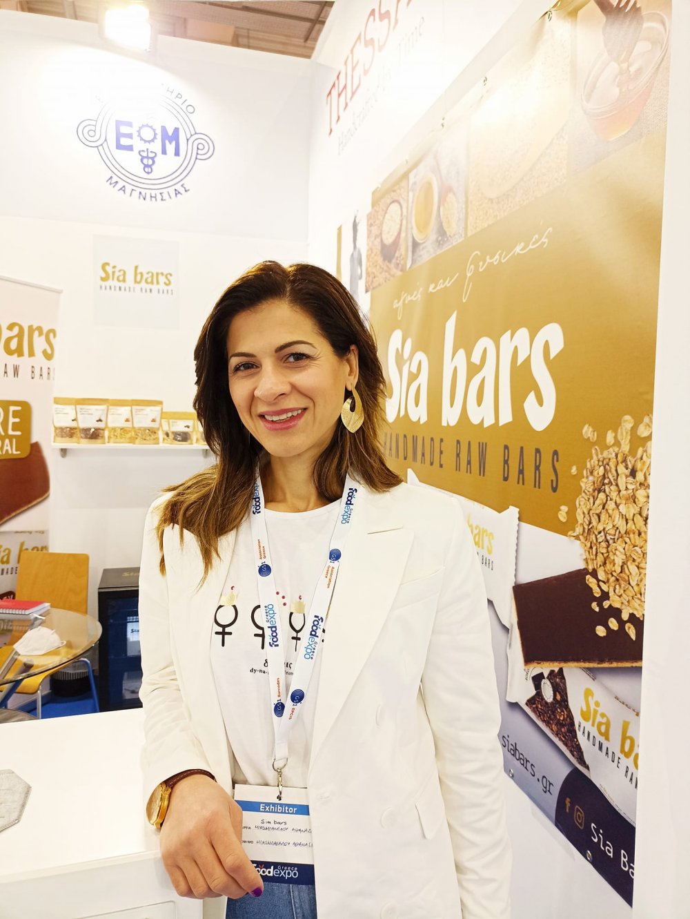 H Sia Bars από το Βελεστίνο στην Food Expo 2022!