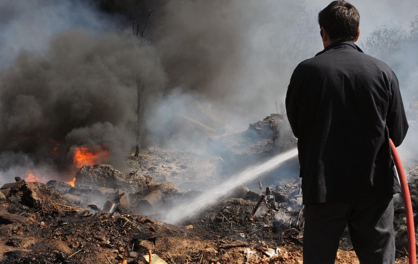 Καύση κλαδιών μόνο υπό αυστηρές προϋποθέσεις 