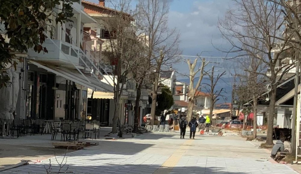 Πεζοδρόμων έργα - Από τεχνικής απόψεως