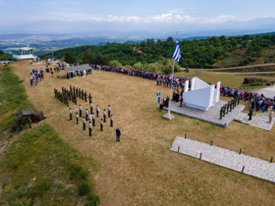 Στο Οχυρό Ρούπελ για την Αναπαράσταση της "Μάχης των Οχυρών" ο Δ. Νασίκας