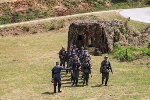 Στο Οχυρό Ρούπελ για την Αναπαράσταση της "Μάχης των Οχυρών" ο Δ. Νασίκας