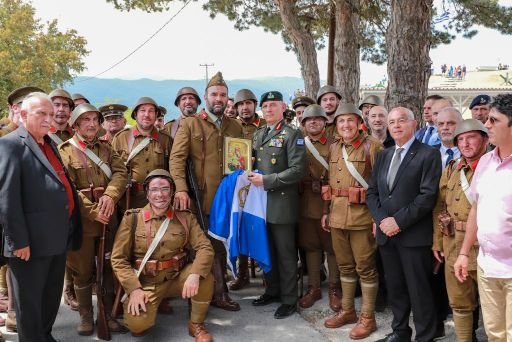 Στο Οχυρό Ρούπελ για την Αναπαράσταση της "Μάχης των Οχυρών" ο Δ. Νασίκας