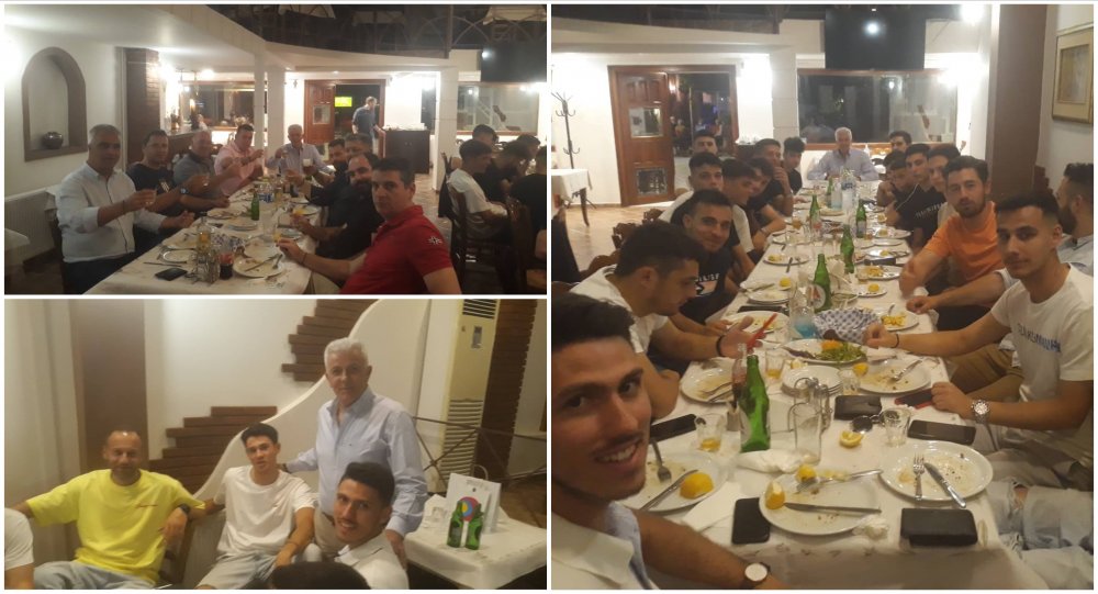 Με δείπνο του προπονητή έκλεισε η χρονιά στον Ρήγα