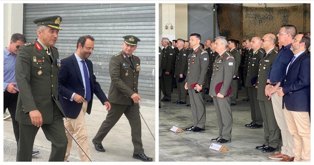 Ο Κων. Μαραβέγιας στο 307 ΠΕΒ για την παράδοση – παραλαβή της διοίκησης
