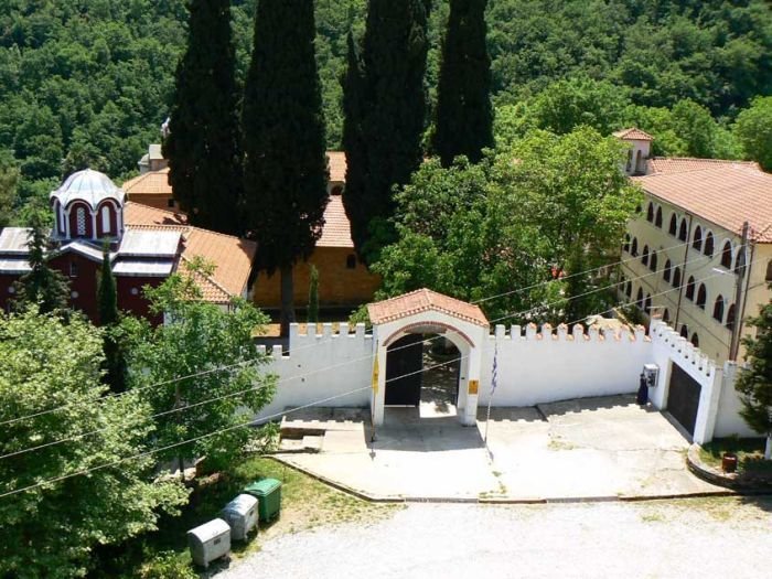 Αγρυπνία στην Ιερά Μονή Άνω Ξενιάς