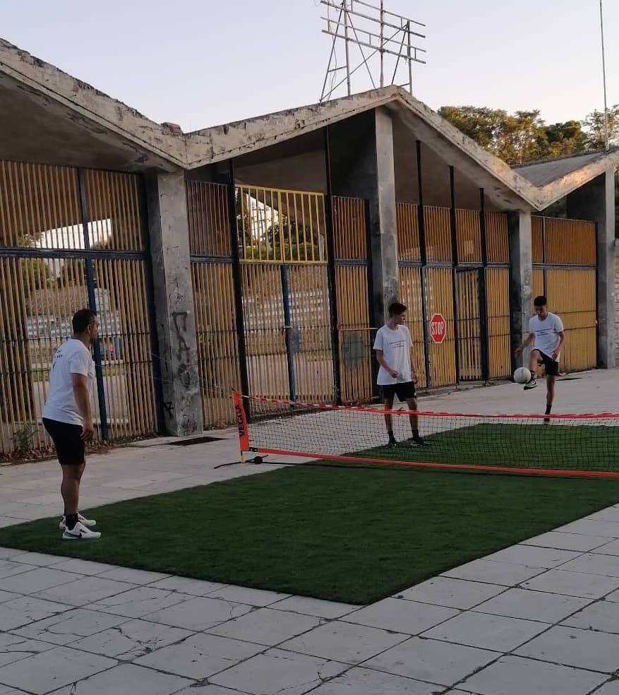 Foot Tennnis: Την Κυριακή οι Τελικοί!