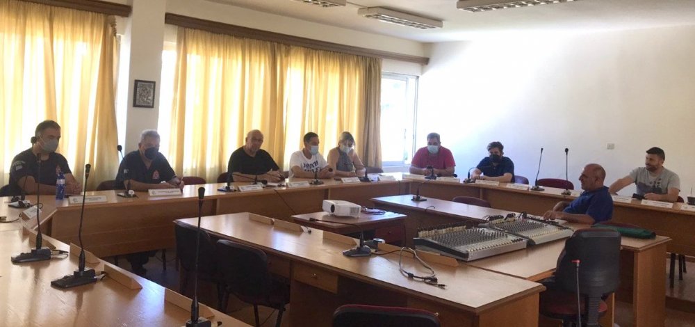 Συνεδρίαση Συντονιστικού Πολιτικής Προστασίας