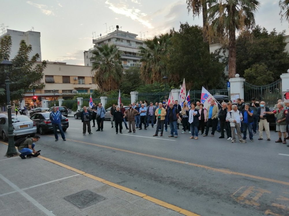 Συλλαλητήριο στο Βόλο ενάντια στην ακρίβεια