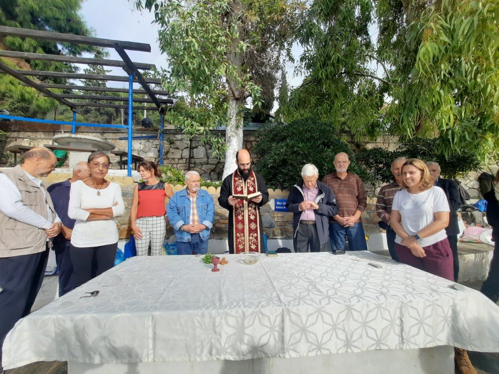 Αγιασμός από τον Σύλλογο Χειμερινών Κολυμβητών Βόλου