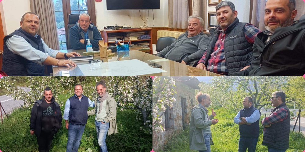 Στον Αγροτικό Συνεταιρισμό Ζαγοράς ο Χαράλαμπος Αραμπατζής