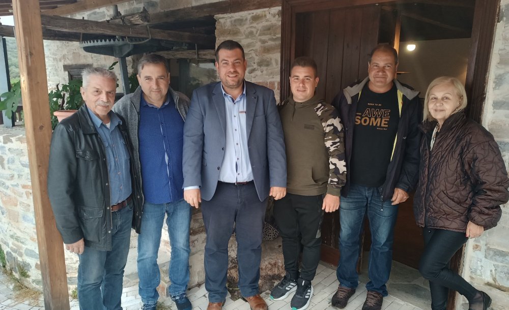 Στο Παλιούρι Διμηνίου ο Δημήτρης Τσιμπανάκος