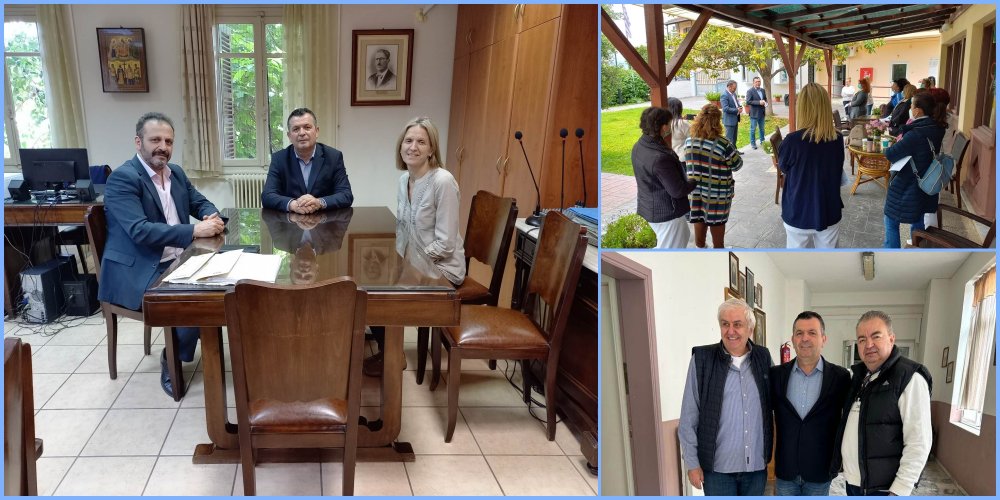 Επισκέψεις του Χρήστου Μπουκώρου σε Ορφανοτροφείο και Γηροκομείο