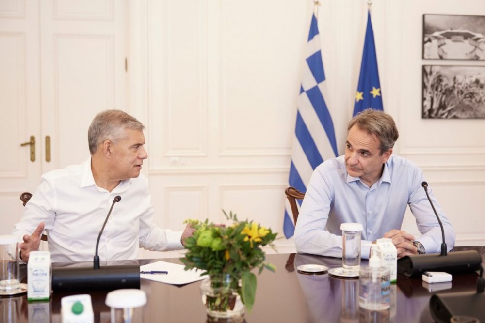Στη Λάρισα αύριο ο πρωθυπουργός Κυριάκος Μητσοτάκης, σε συνάντηση με τον Κώστα Αγοραστό και πολίτες σε καφέ 