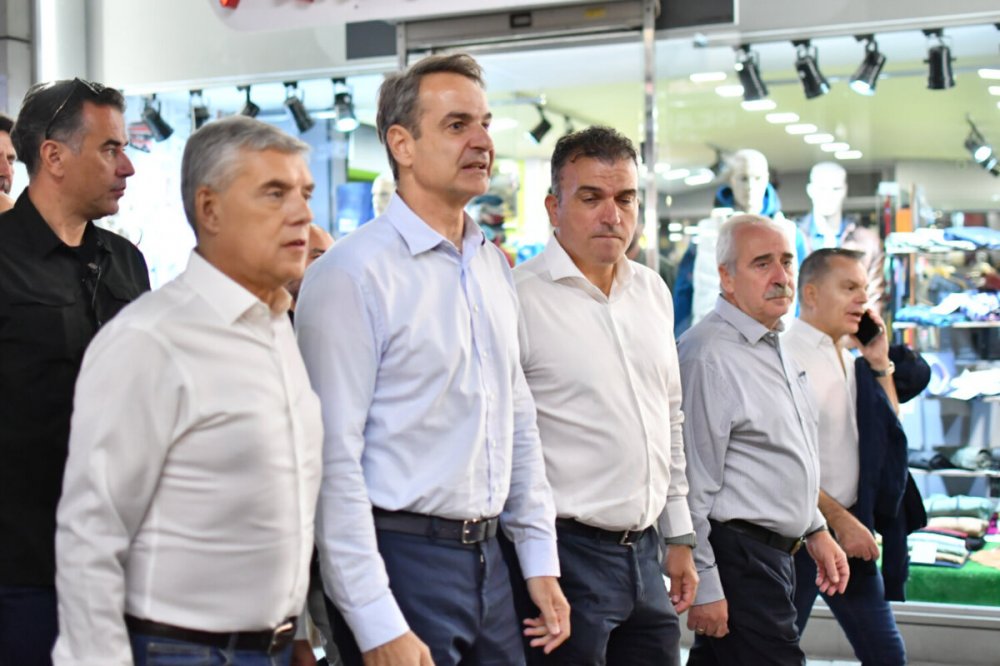 Μητσοτάκης στην Λάρισα: Είμαστε εδώ για να στηρίξουμε τον Κ. Αγοραστό