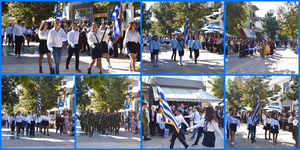 Εικόνες από την παρέλαση της 28ης Οκτωβρίου