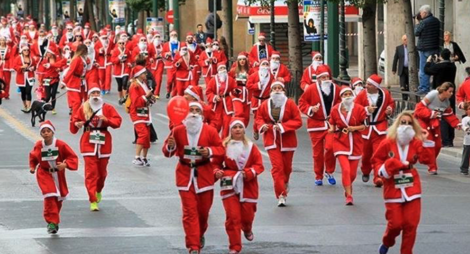 Σήμερα το απόγευμα το «6ο Volos Santa Run»