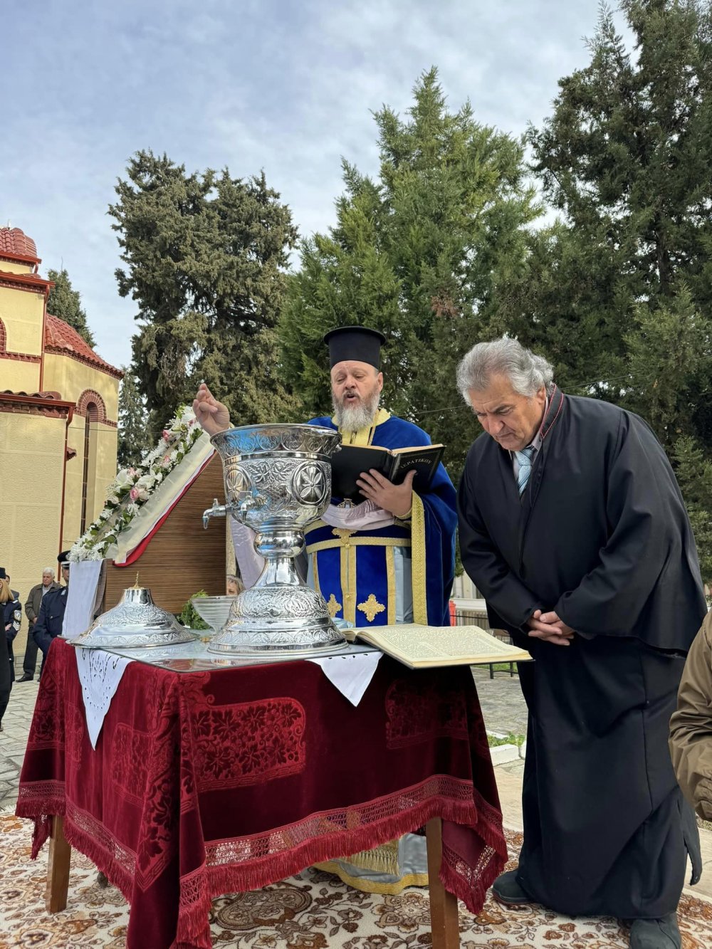 Ο εορτασμός των Θεοφανείων στο Βελεστίνο