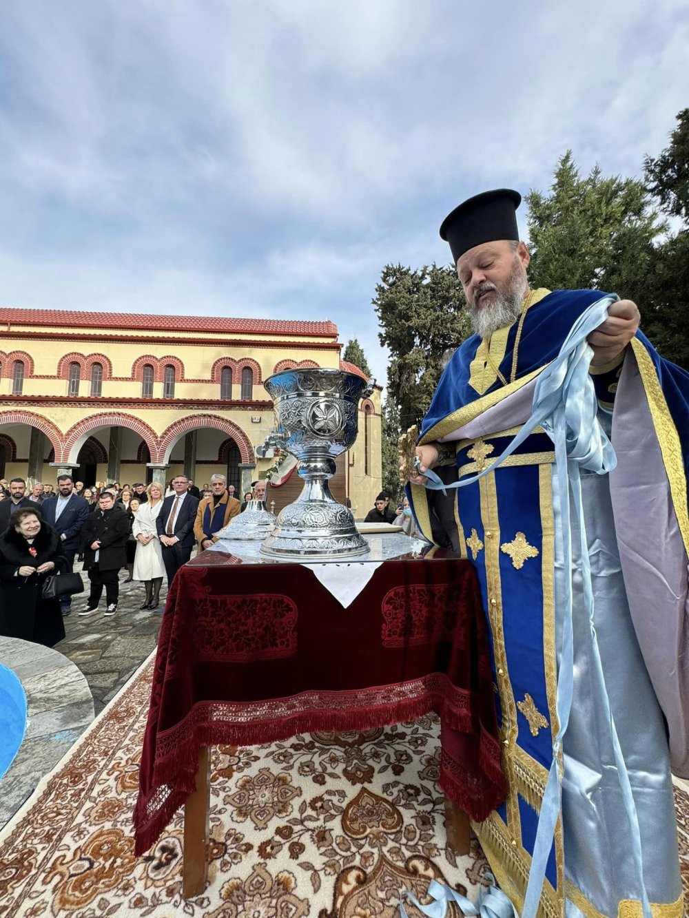 Ο εορτασμός των Θεοφανείων στο Βελεστίνο