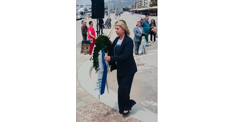 Στις εκδηλώσεις Τιμής για την Εθνική Αντίσταση η Ζέττα Μακρή