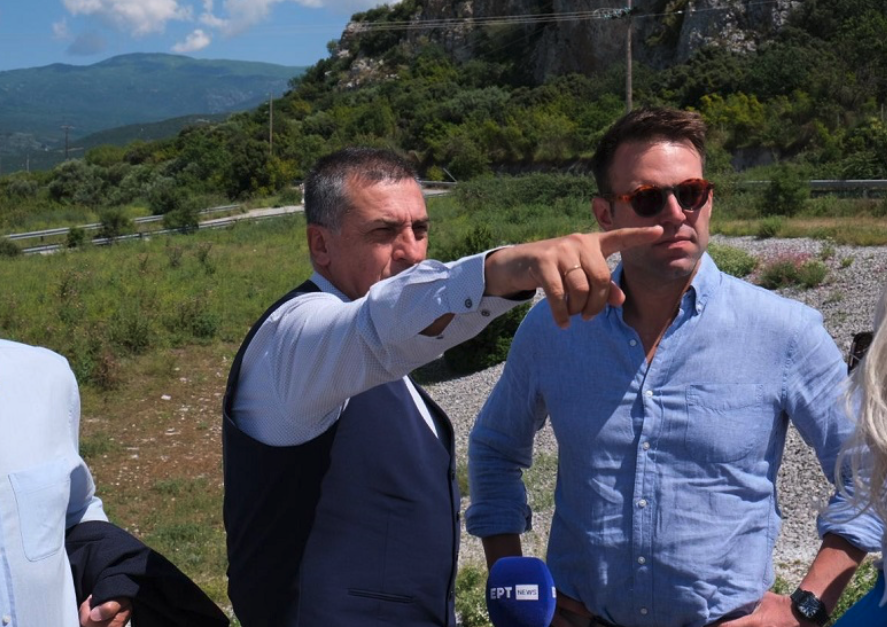 Εικόνες από την επίσκεψη του Στέφανου Κασσελάκη σε Κάρλα, Κανάλια και Δράκεια