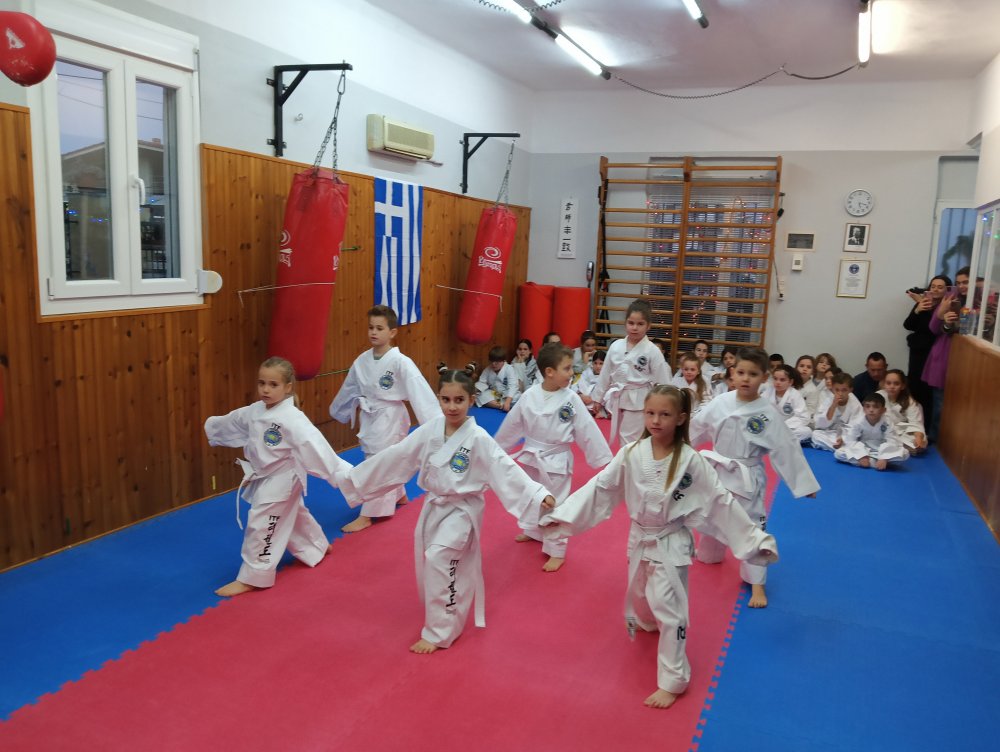 Α.Σ TAEKWON-DO I.T.F Ωρίων Βελεστίνου - Προαγωγικές εξετάσεις ζωνών