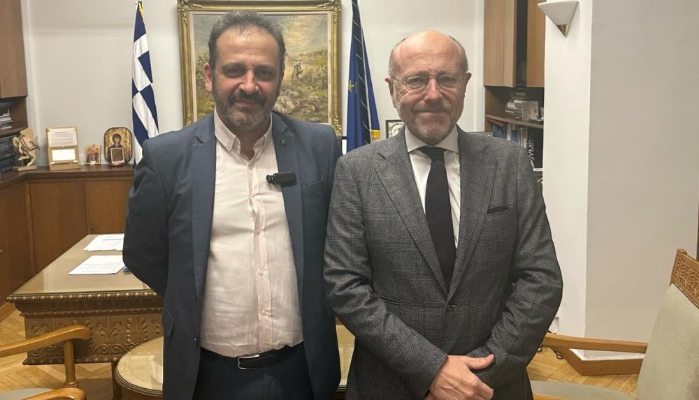 Συνάντηση προέδρου της "Πρότασης Ζωής" με τον υφυπουργό Υγείας