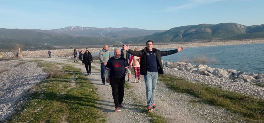 Την Δευτέρα η νέα πεζοπορία στη λίμνη Κάρλα