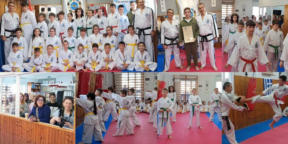 A.Σ. TAEKWON-DO I.T.F. Ωρίων - Εικόνες από τις Προαγωγικές Εξετάσεις Ζωνών