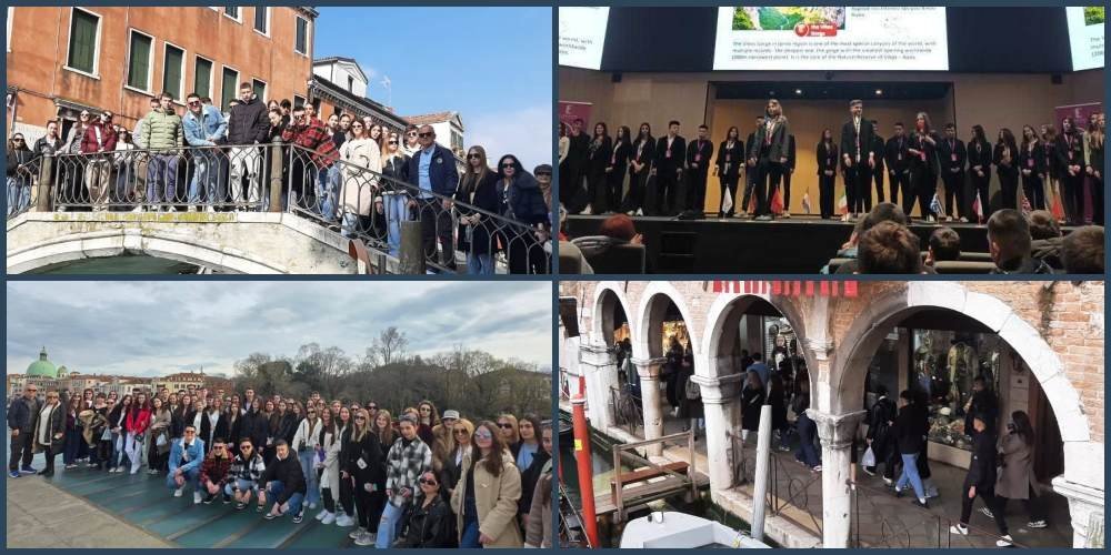 ΓΕΛ Βελεστίνου: Εμπειρίες ζωής στο 4ο Μαθητικό Συνέδριο Βένετο 2025