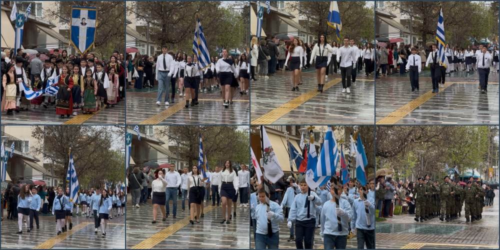 Δείτε την παρέλαση για την 25η Μαρτίου στο Βελεστίνο
