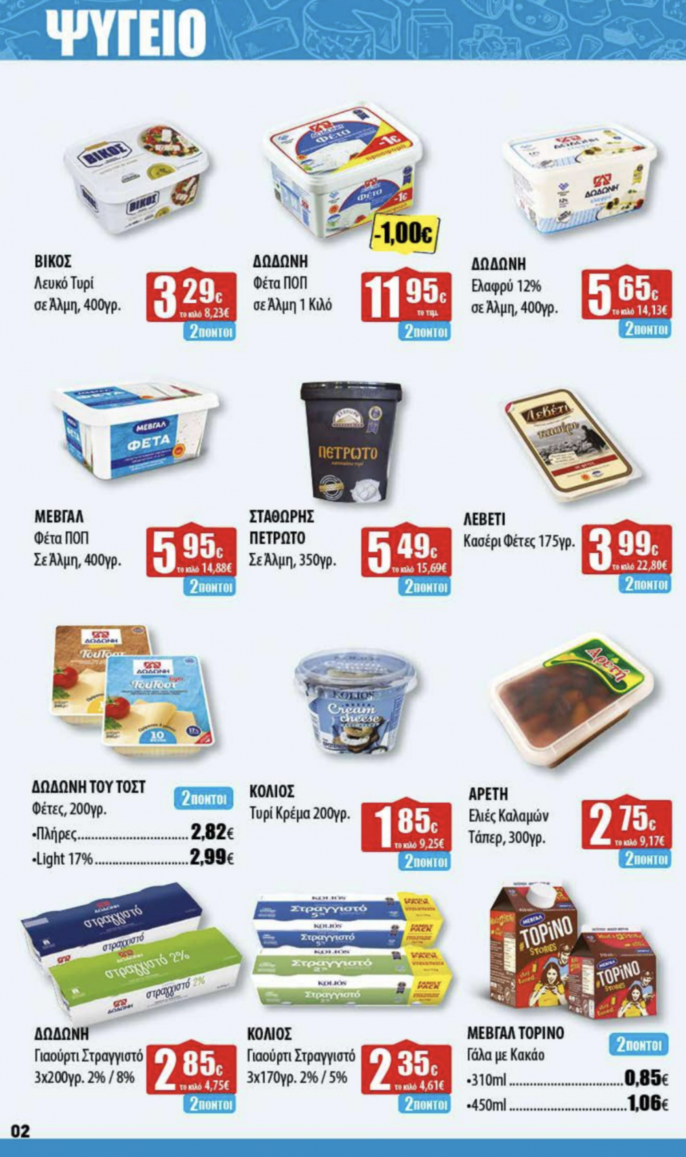 Νέο Φυλλάδιο Προσφορών στα Ελληνικά Μάρκετ Μακρυνάσιου