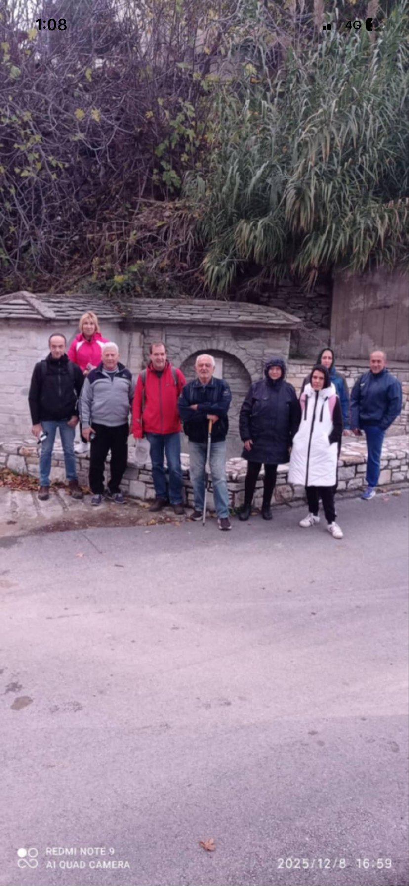 Εικόνες από την πεζοπορία στα Κανάλια